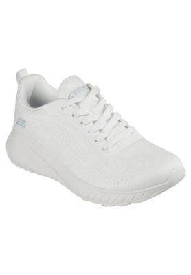 Baskets femme baskets skechers bobs squad chaos - face o blanc blanc skechers