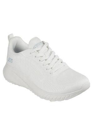 Baskets Femme Baskets Skechers BOBS SQUAD CHAOS - FACE O Blanc Blanc Skechers