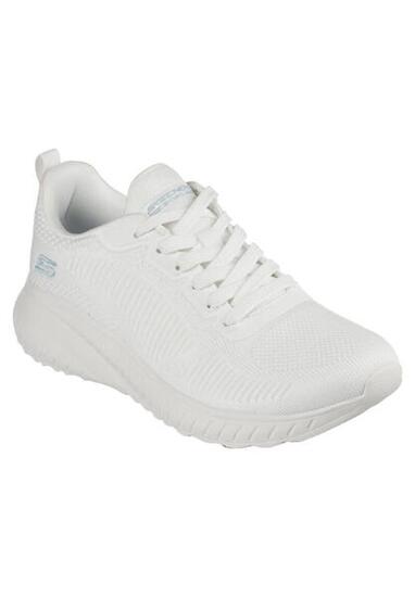 Baskets Femme Baskets Skechers BOBS SQUAD CHAOS - FACE O Blanc Blanc Skechers