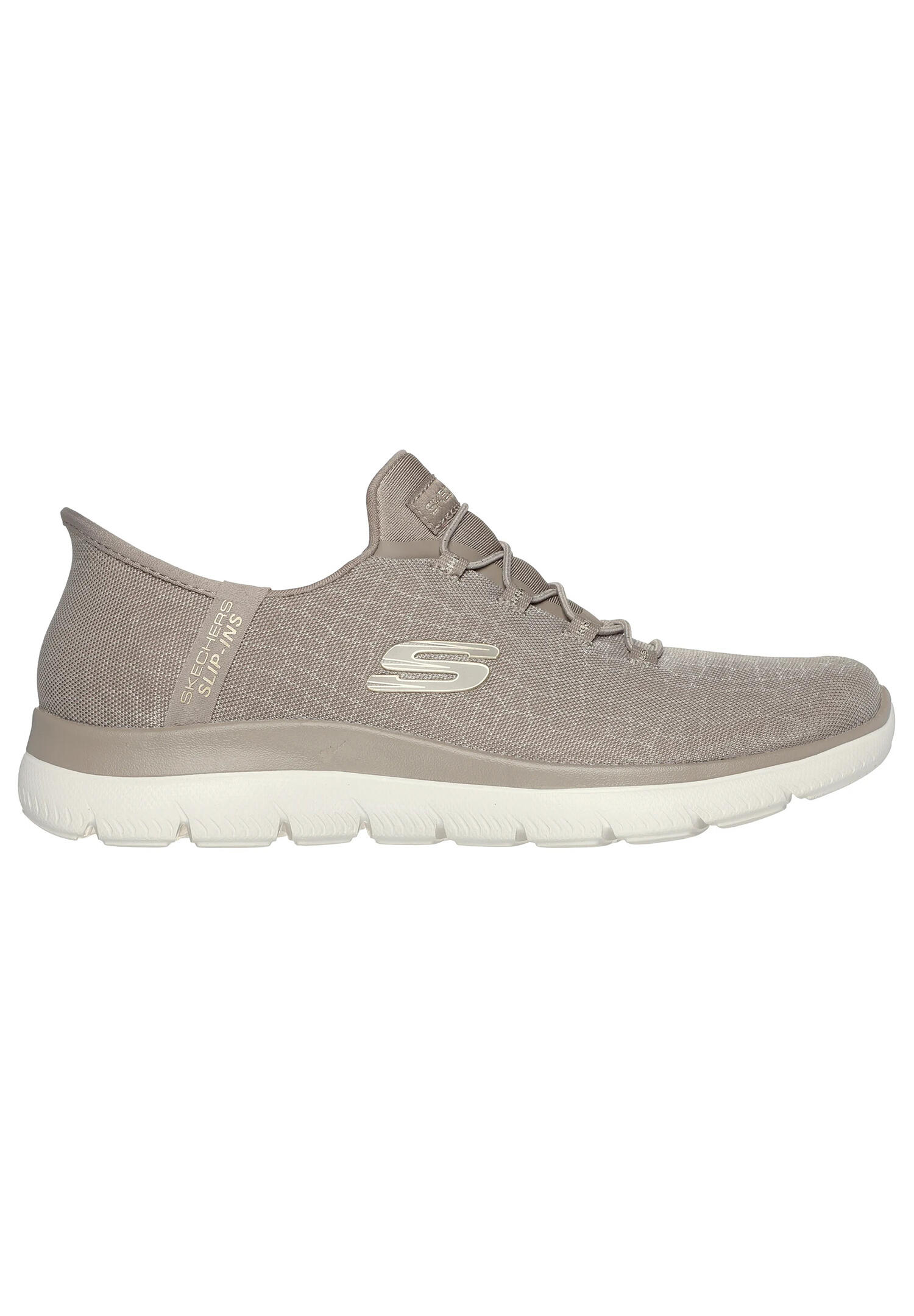 Baskets Femme Baskets Skechers SUMMITS-CLASSY NIGHT Beige Skechers 2/7