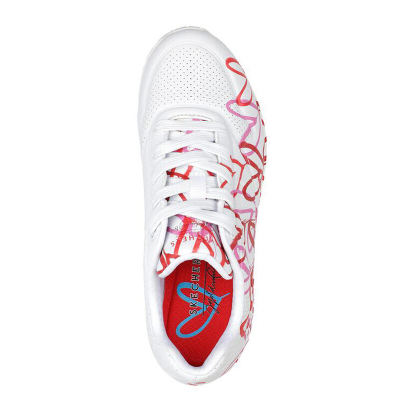 Pantofi universali 155507wrpk pentru vară albi damă