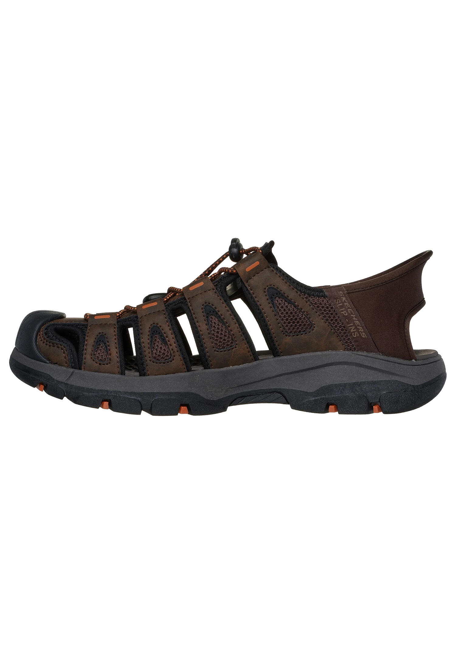 Sandales Skechers Tresmen - Norvick, Marron, Hommes 2/7