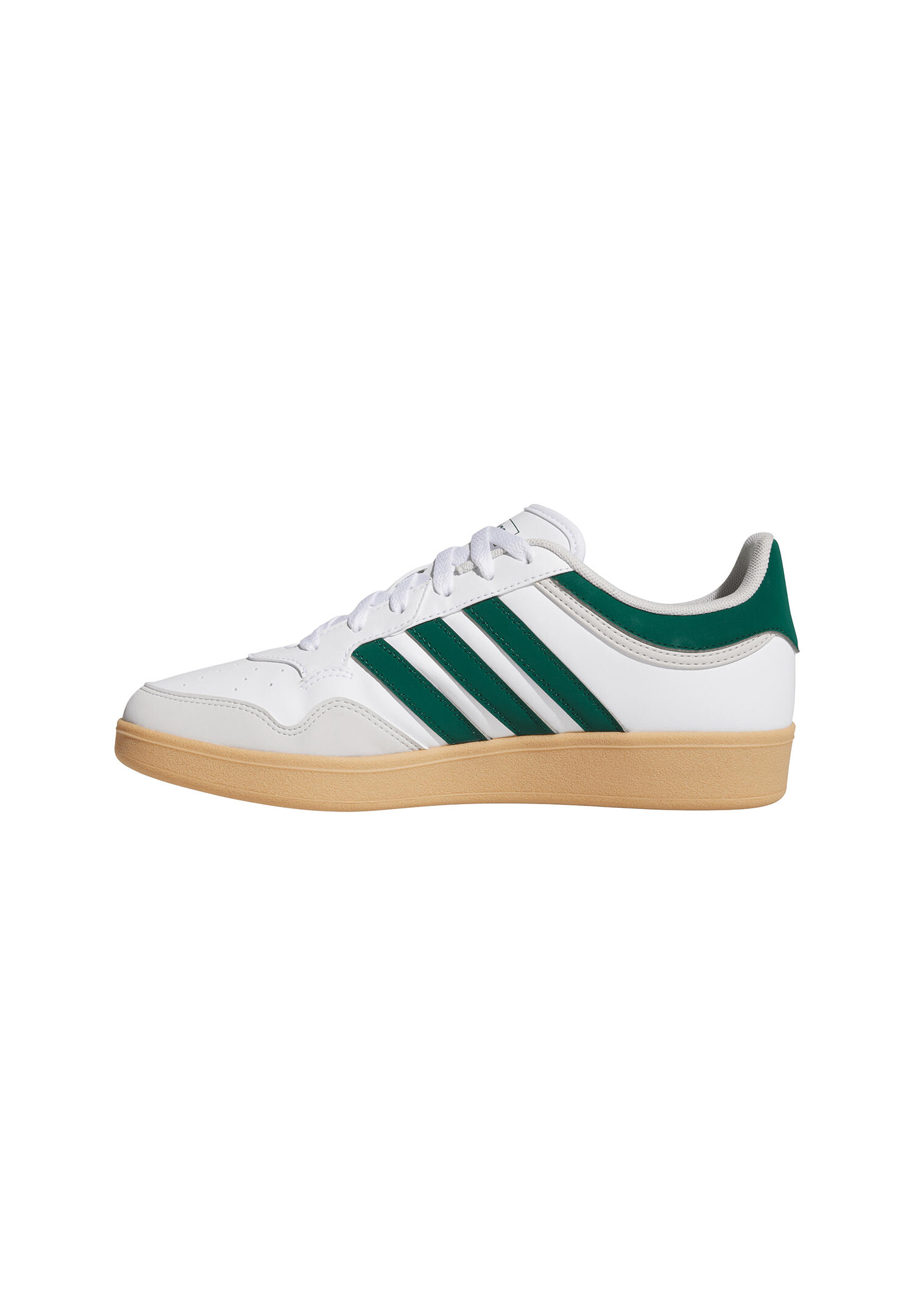 Adidas Herren Hoops 4.0  Sneaker JQ2736 Cloud White/Collegiate Green/Gum 3/7
