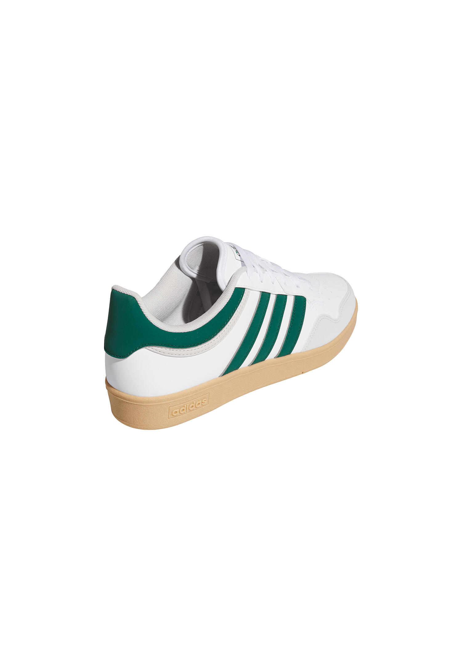Adidas Herren Hoops 4.0  Sneaker JQ2736 Cloud White/Collegiate Green/Gum 5/7