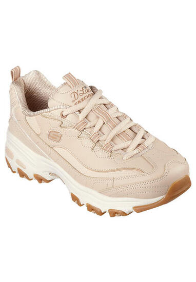Baskets Skechers D'lites-goo, Marron, Femmes