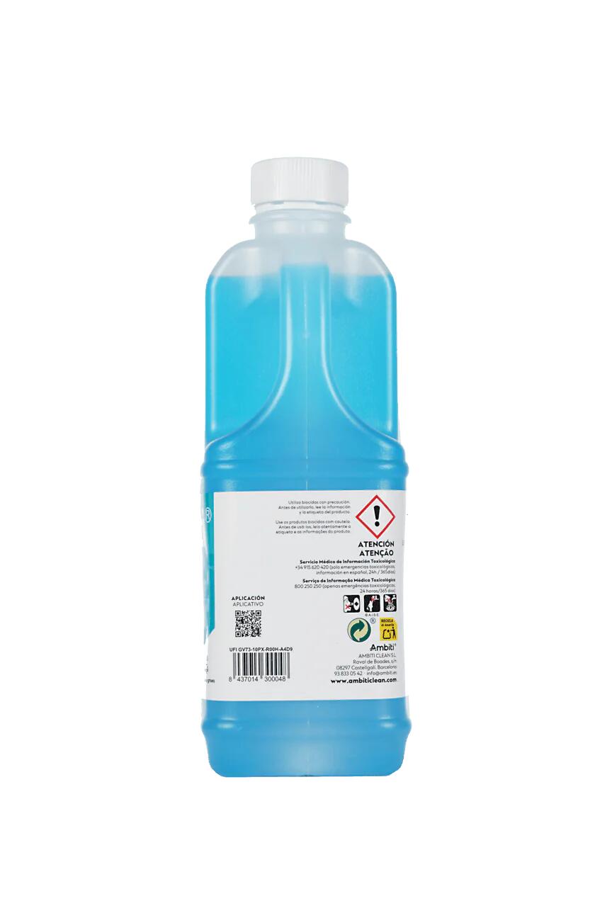 Ambiti Fresh 2 L, aditivo biodegradable para depósitos de aguas grises. 2/3