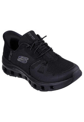 Dames slip-on sneakers glide-step pro zwart