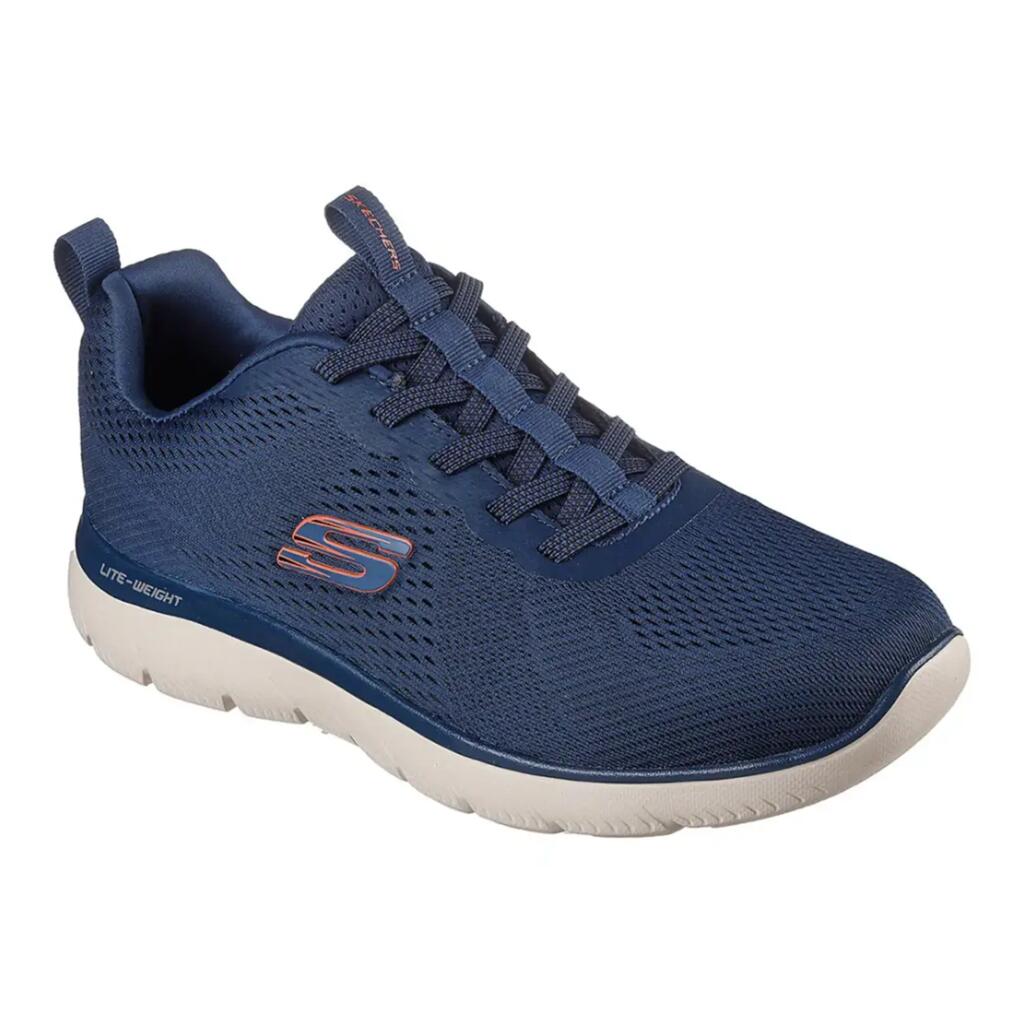 Skechers Summits Eckler Shoes Blue/Orange