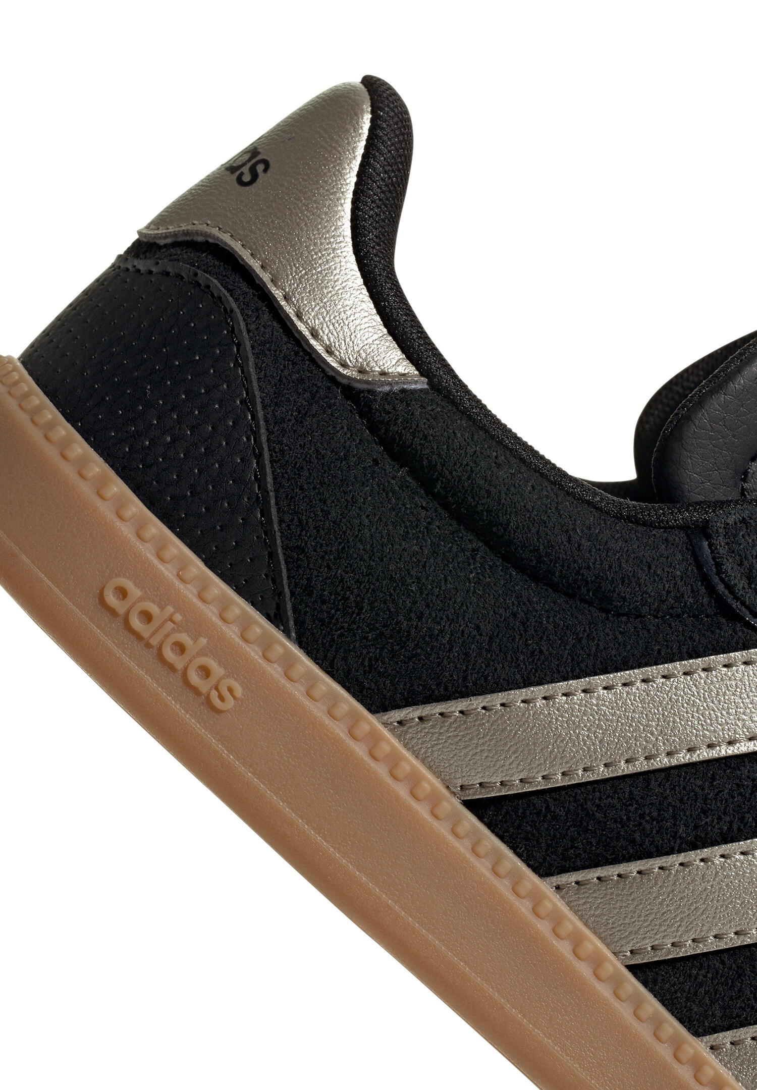 adidas Damen Breaknet Sleek Sneaker Memory-Schaum Wildleder JR0685 schwarz 4/7