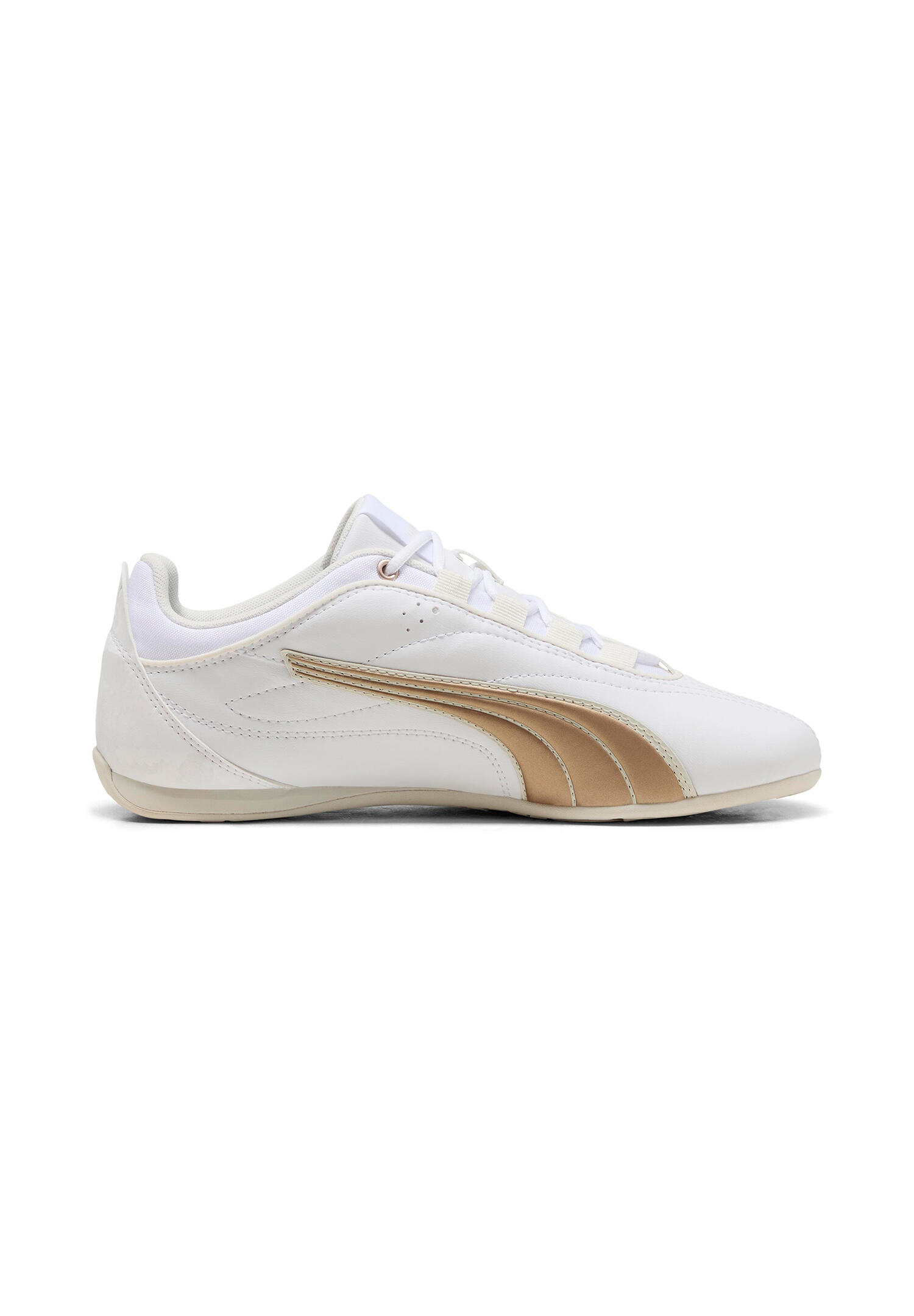 Puma Damen Sneaker Catch Soleil Dayinight 404307 01 White-Puma Gold-Vapor Gray 2/7