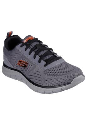 Sneakers skechers track - leshur, grijs, mannen