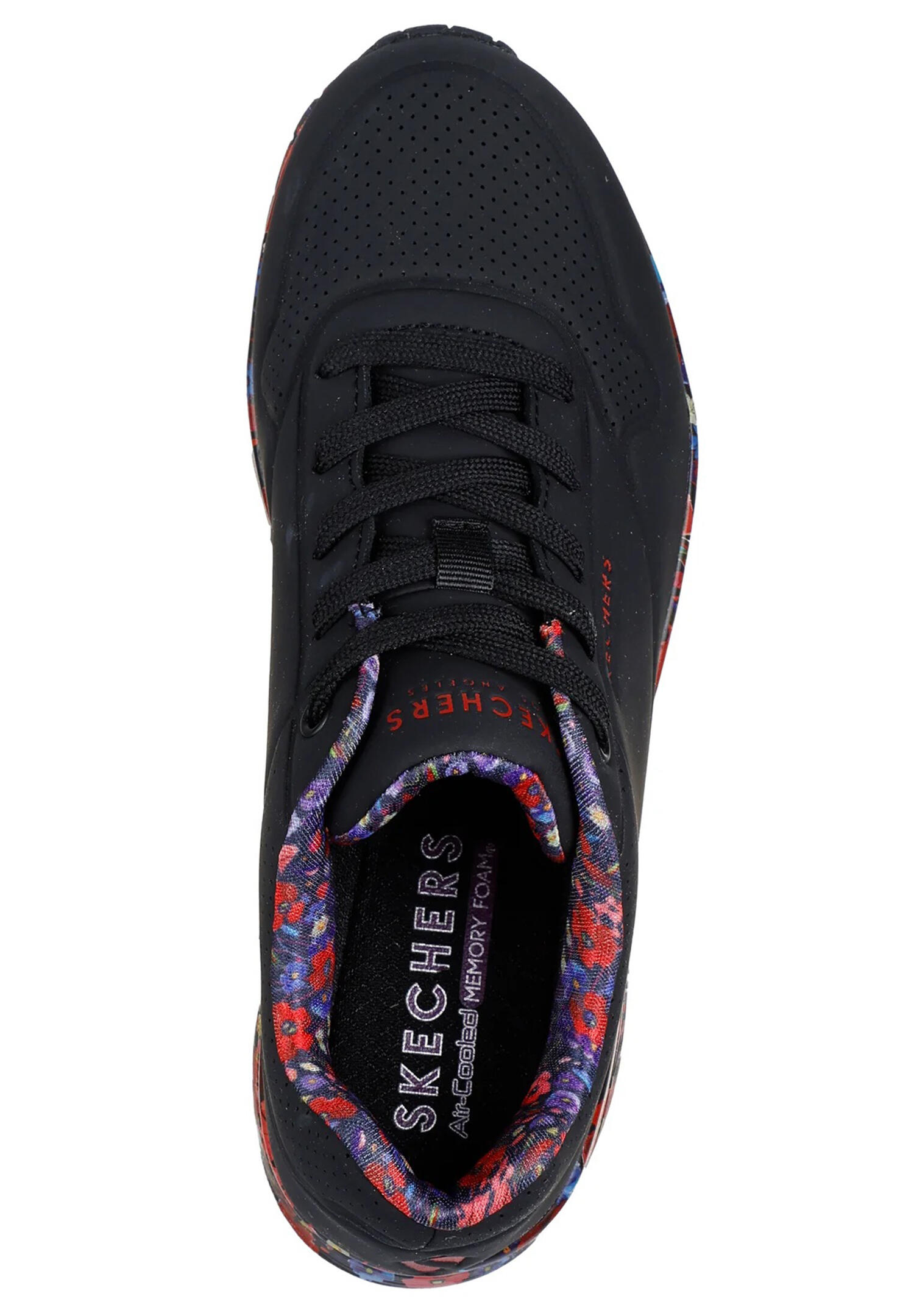 Sapatilhas Mulher Skechers Uno Majestic Garden Preto 3/6