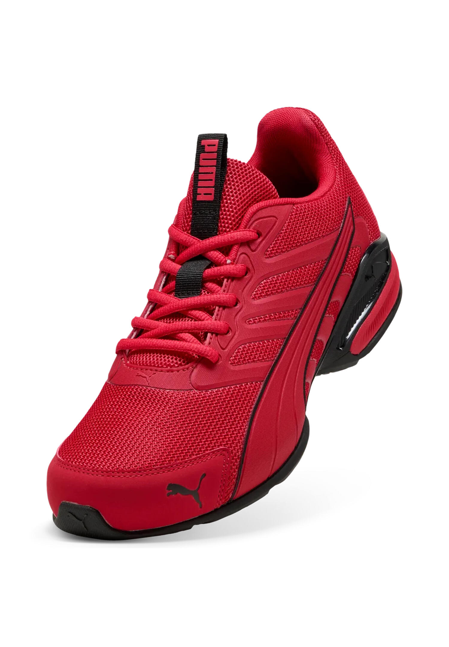 PUMA Unisex Electro Sneaker  Sneaker 312964 04  Red-Black 5/15