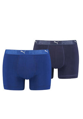 Puma sport boxershorts katoen 2-pack blauw