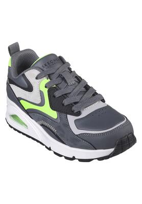 Skechers kinderen uno gen1 color surge sneakers zwart