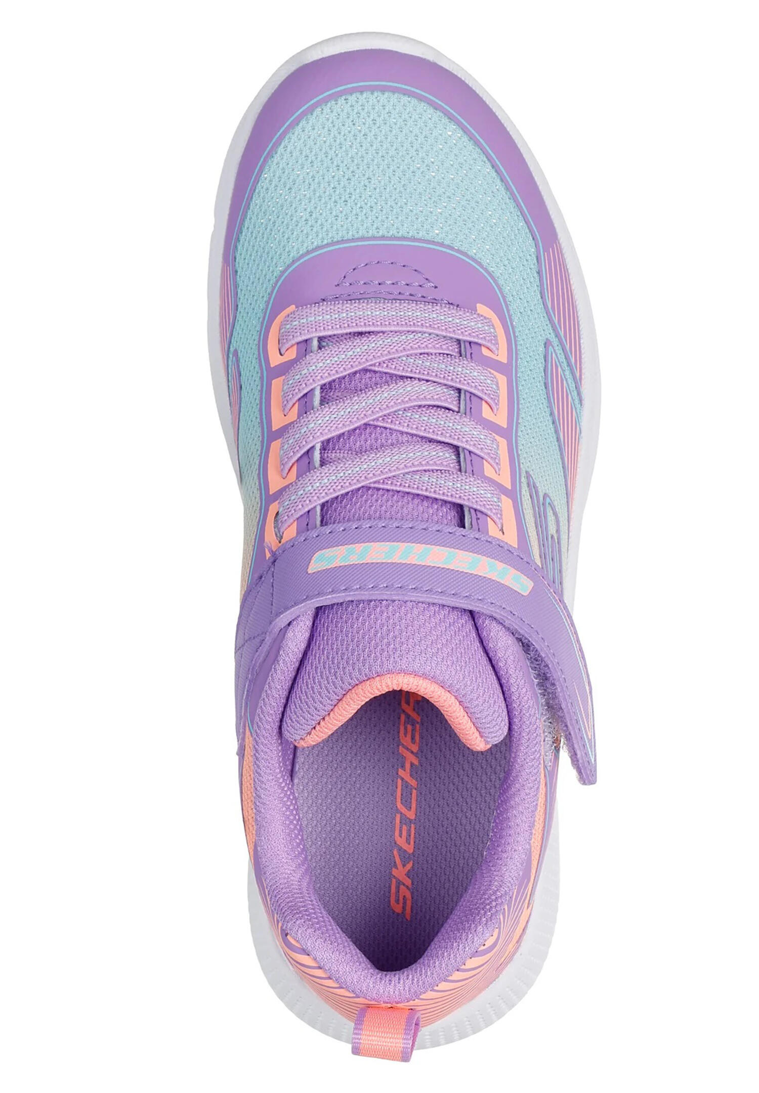 Baskets Skechers Microspec Advance - Oasis Poi, Violet, Enfants 3/7