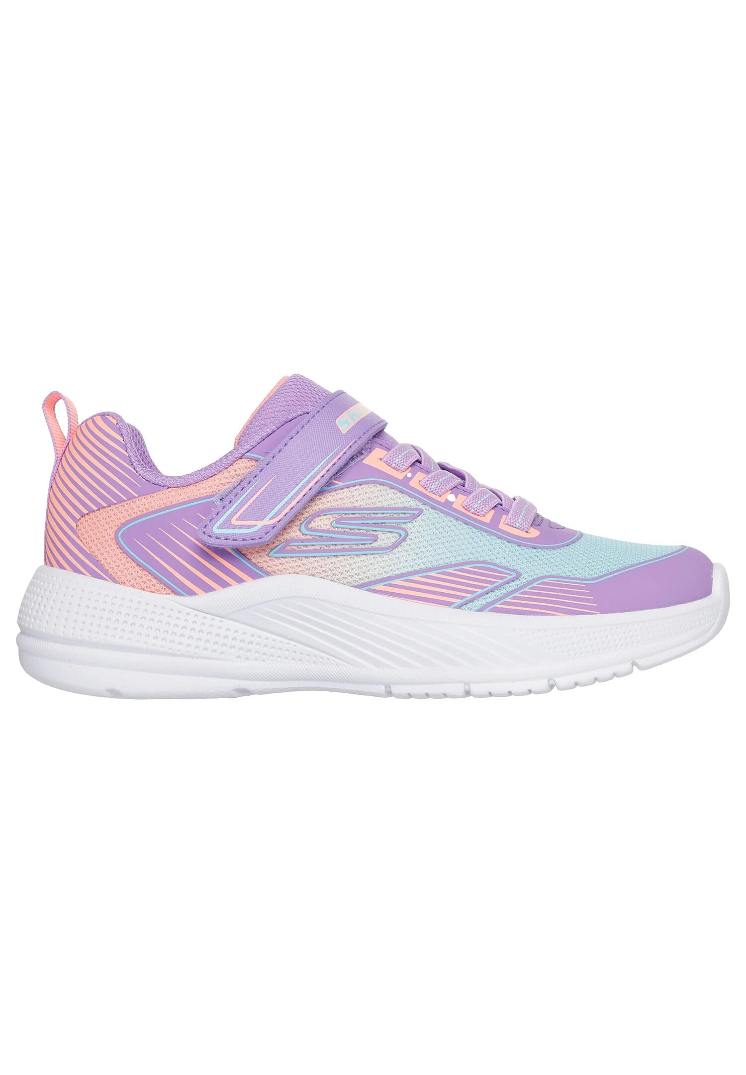 Baskets Skechers Microspec Advance - Oasis Poi, Violet, Enfants 2/7