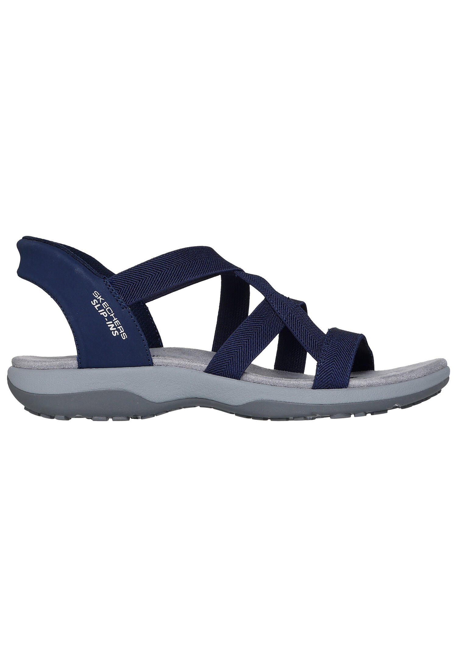Skechers REGGAE SLIM-STRETCH FLEX Sandalen Damen 163460 NVY 2/5