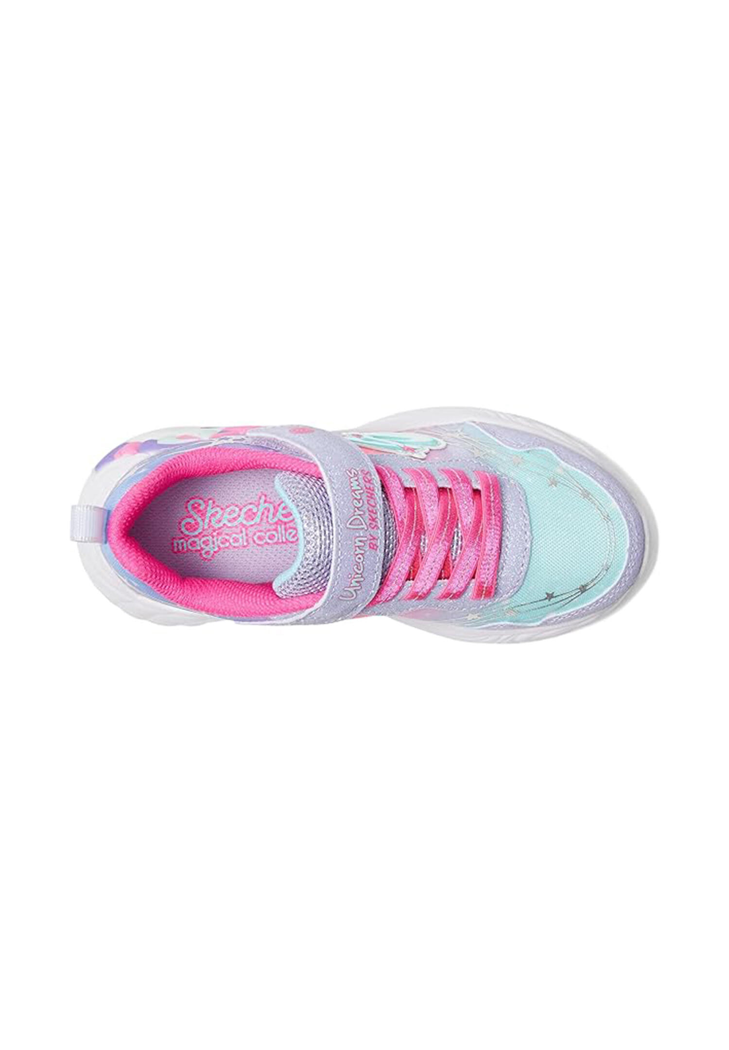 Ténis Skechers Modelo Unicorn Dreams Cor Violeta 4/5