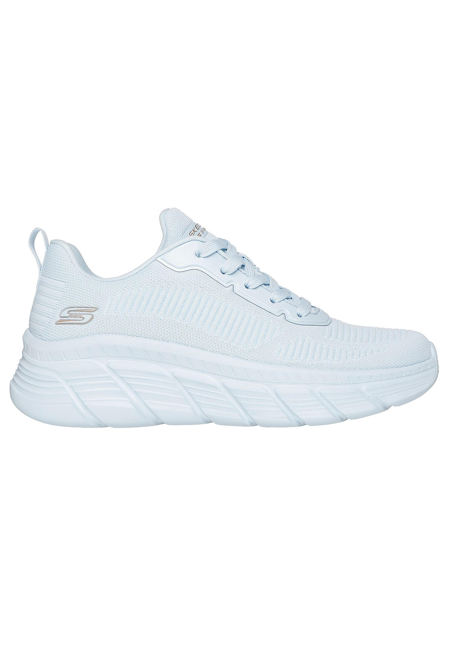 Women's BOBS B FLEX HI FLYING HI Sneakers Light Blue 2/5