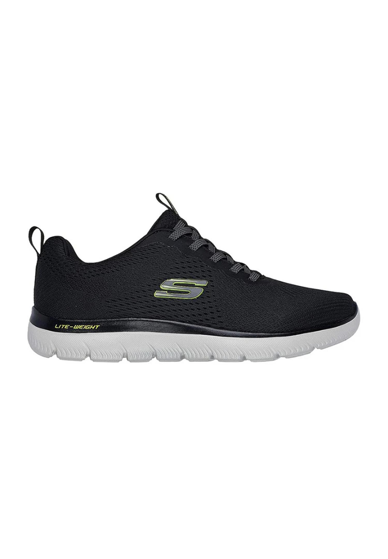 Skechers Herren Summits Eckler Slip-ins Sneaker 232963 BKLM Black/Lime 3/10