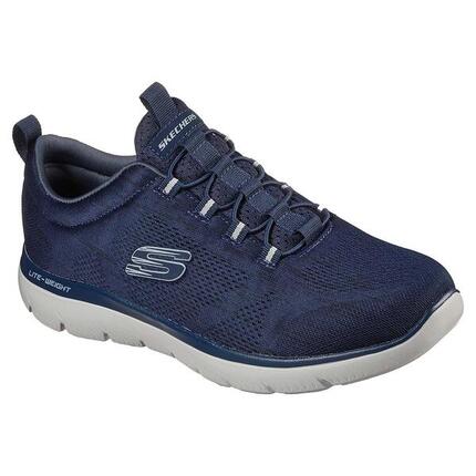 Baskets Skechers Modèle Summits - Louvin Couleur Bleu