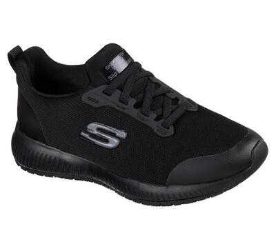Sneakers skechers squad sr, zwart, dames