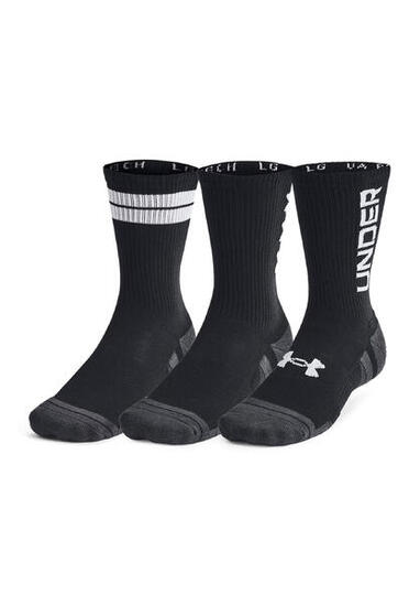 Chaussettes hautes Under Armour Performance Tech noir lot de 3
