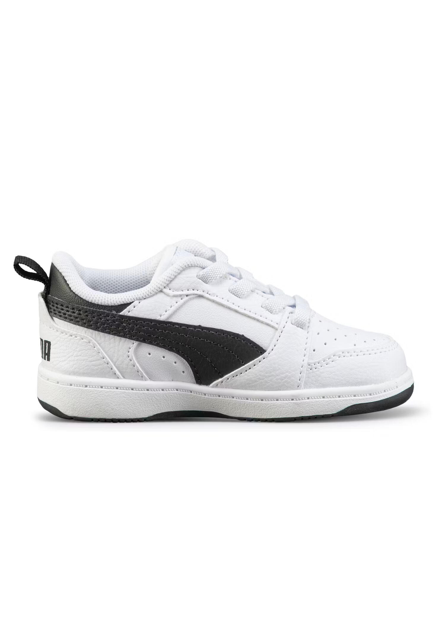 Puma Rebound V6 Lo AC PS Unisex Kinder Sneaker 396742 02 weiß/schwarz 2/7