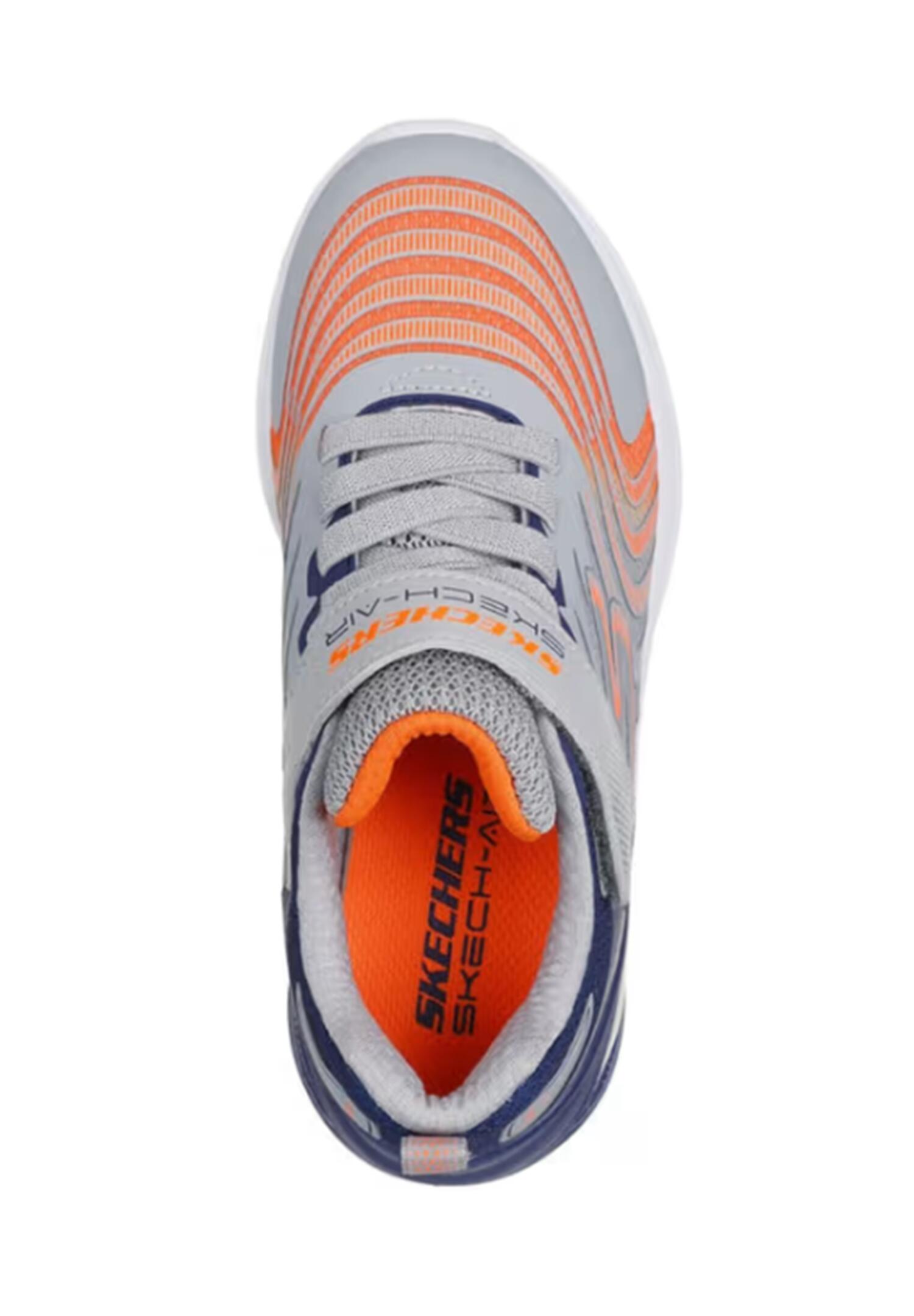 Baskets Skechers Microspec Max Advanc, Gris, Enfants 3/7
