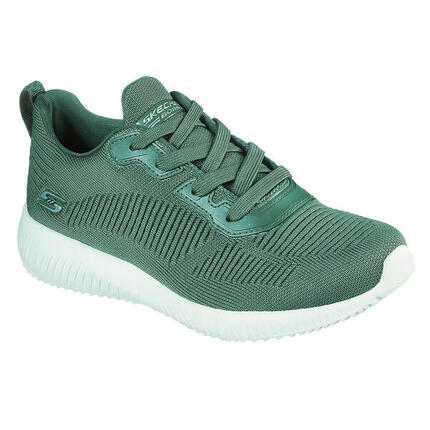 Zapatillas para Mujer Skechers Bobs squad touch talk Verde