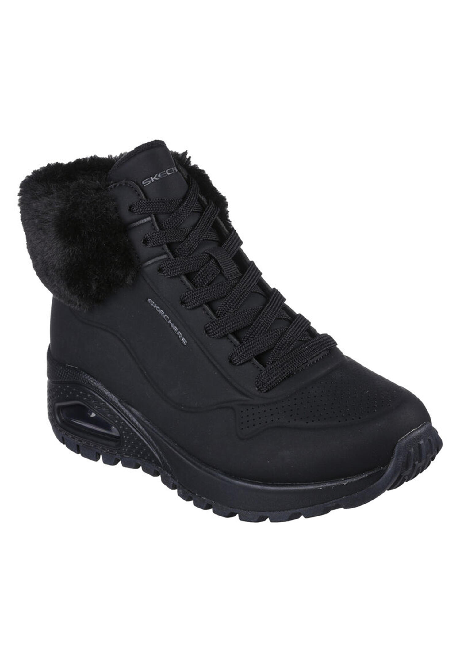 Baskets Femme Baskets Skechers UNO RUGGED  FALL AIR Noir Noir Skechers 4/7