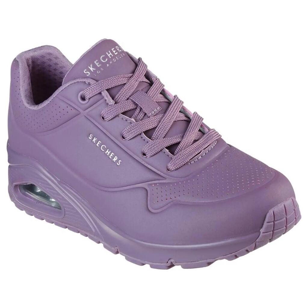 Trainers Female Skechers Uno - Stand On Air Violet