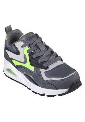 Skechers kinderen uno gen1 color surge sneakers zwart