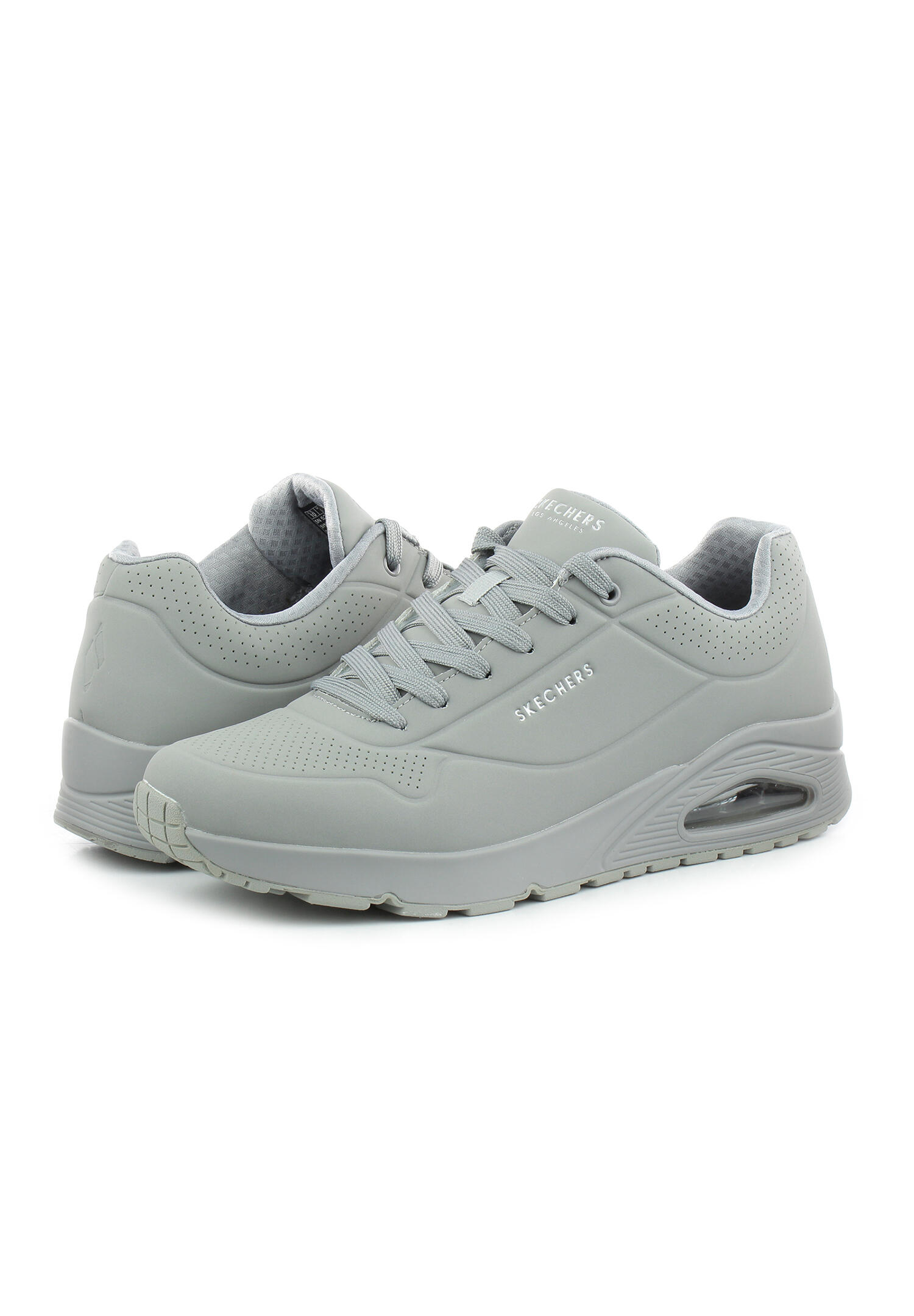 Skechers Mens Sport Casual UNO STAND ON AIR Sneakers Men 52458 grau 1/7