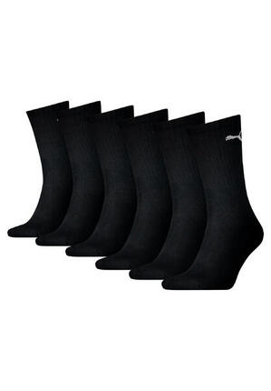 Puma Unisex Crew Tennissocken Sportsocken Socken für Damen Herren 6 Paar