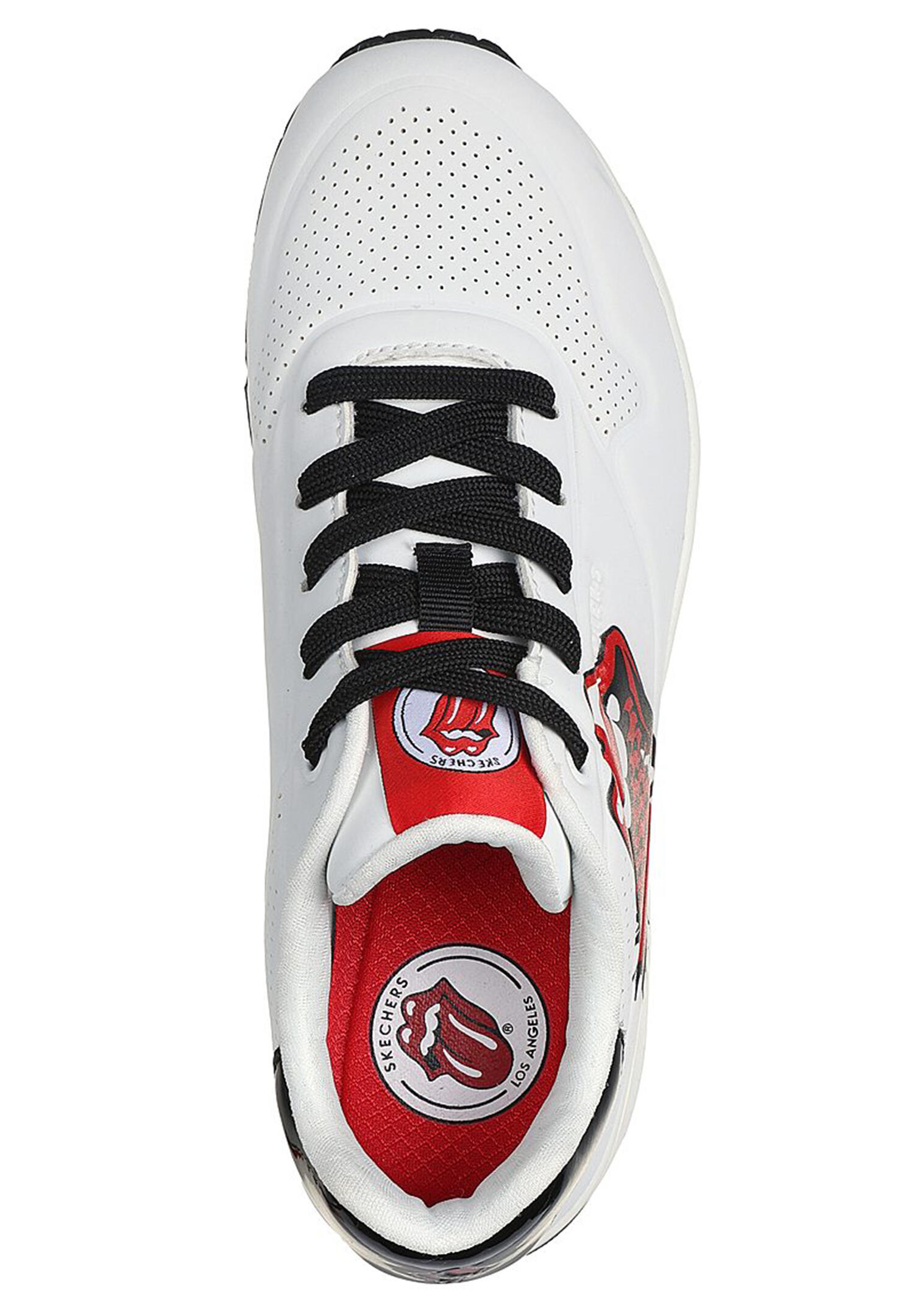 Skechers - Uno-rolling bco/negro 177965 WBK 3/6