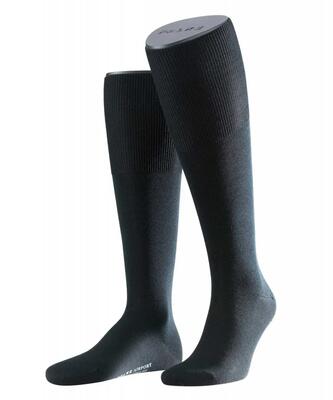 Airport heren kniekousen – black – 41-42
