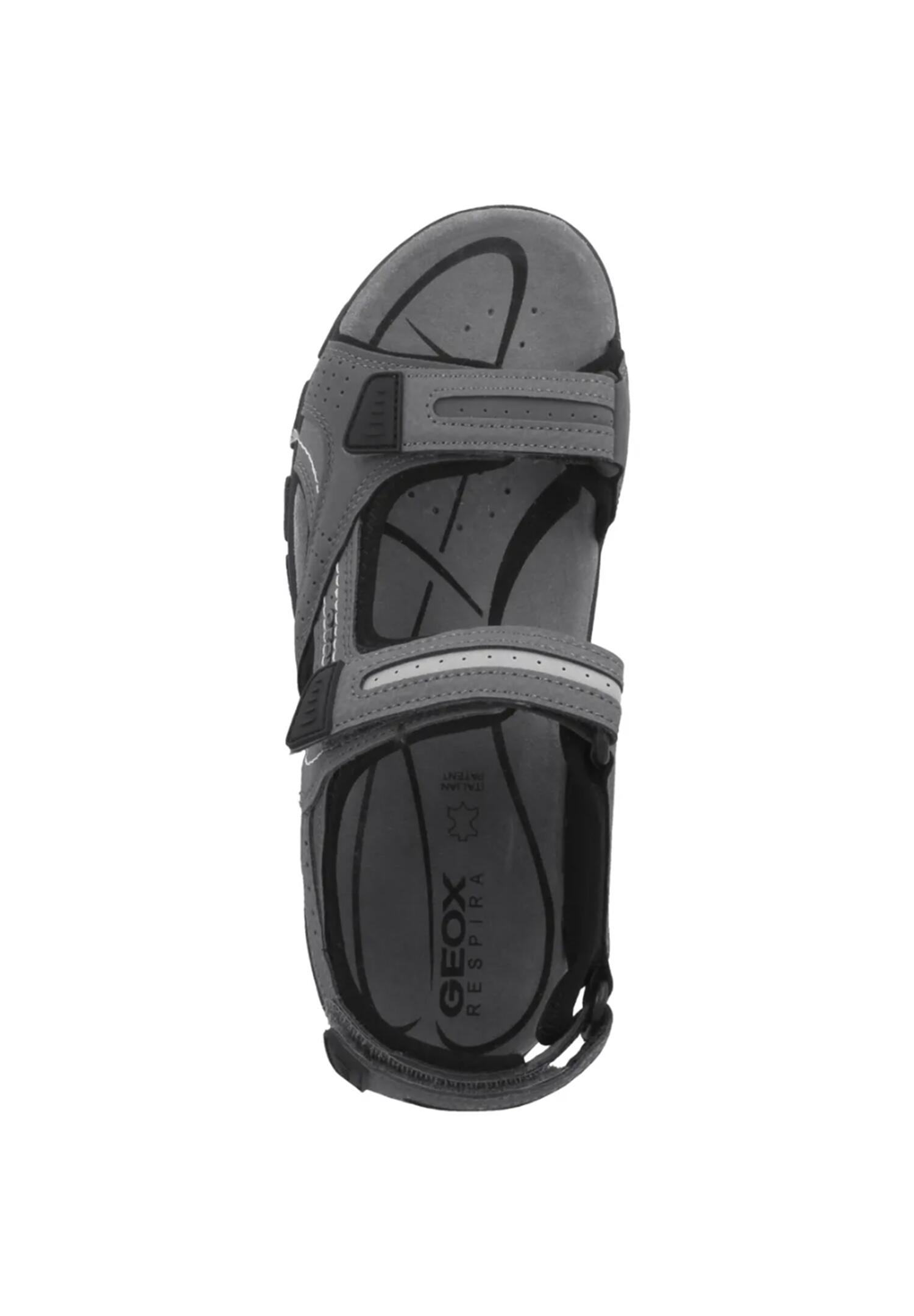 Geox UOMO SANDAL STRADA Herren Sandale U8224D 0BC50 C9014 Stone/LT Grey 2/5
