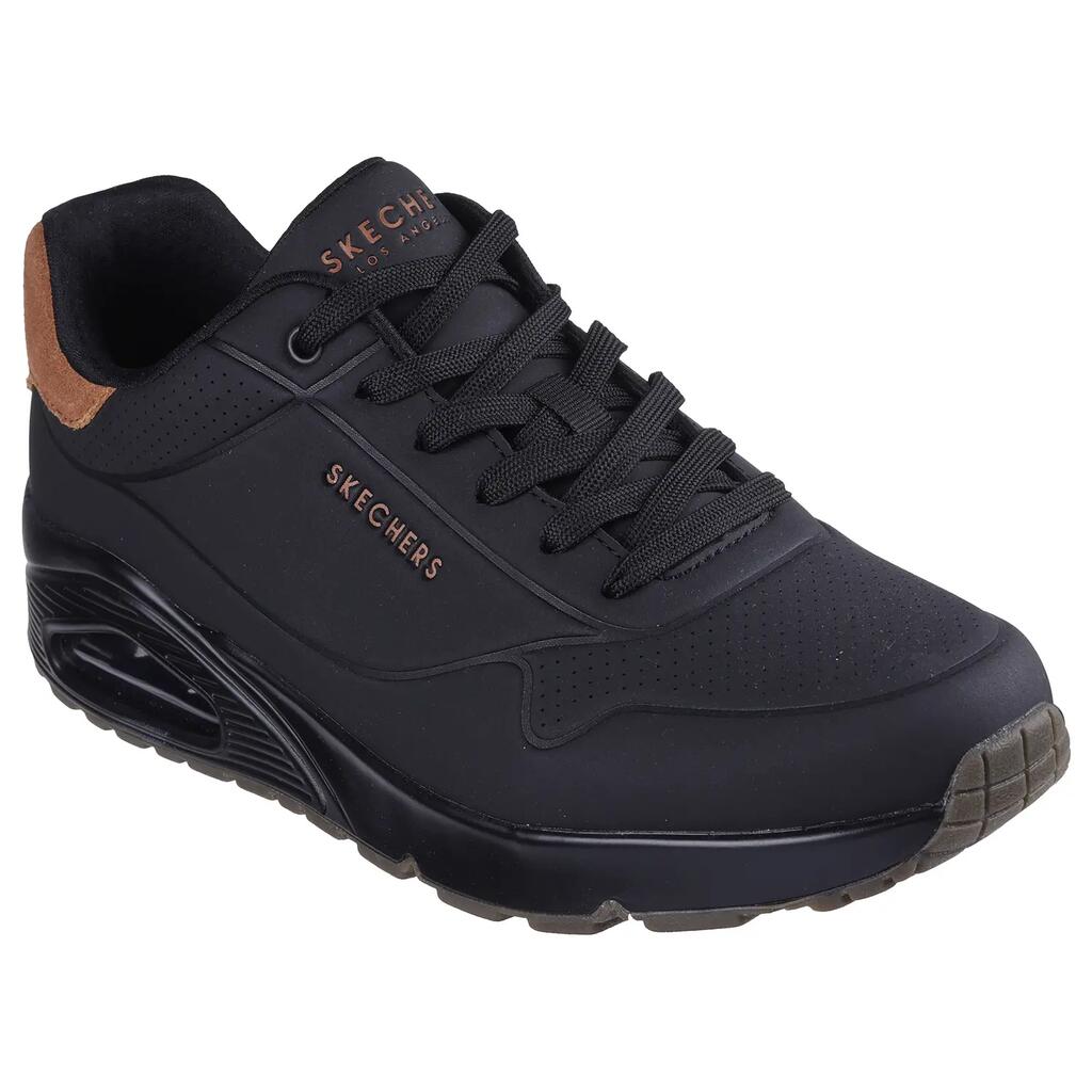Baskets Homme Baskets Skechers UNO - SUITED ON AIR Noir Noir Skechers