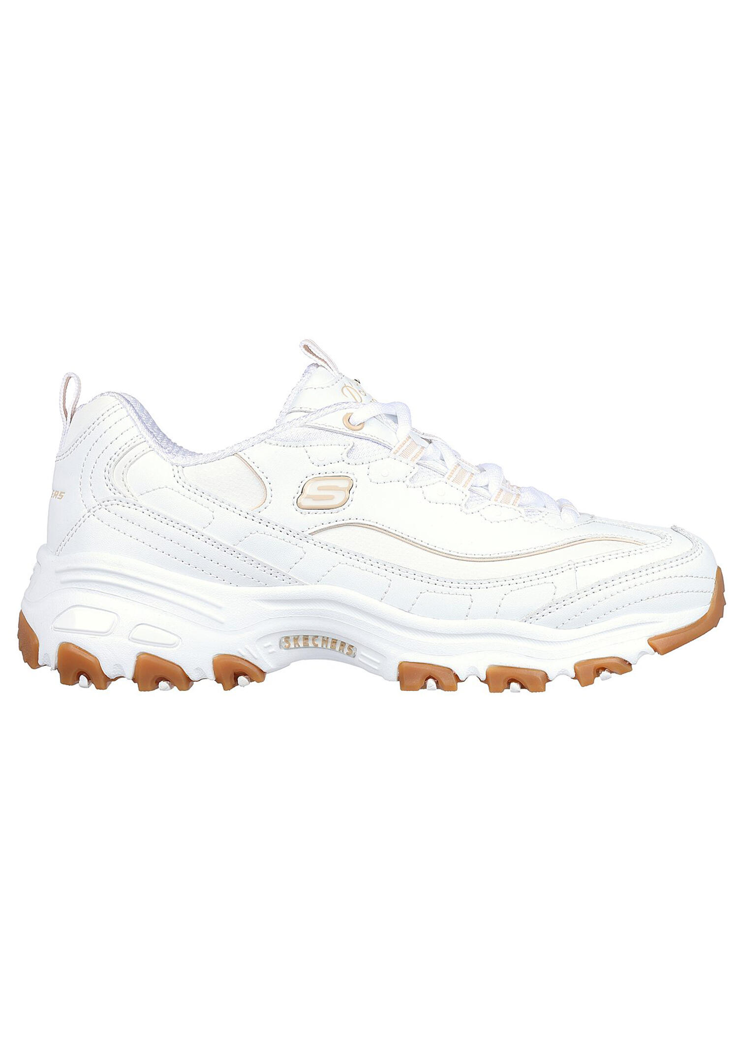 Zapatillas Mujer Skechers D´Lites Blanco 2/5