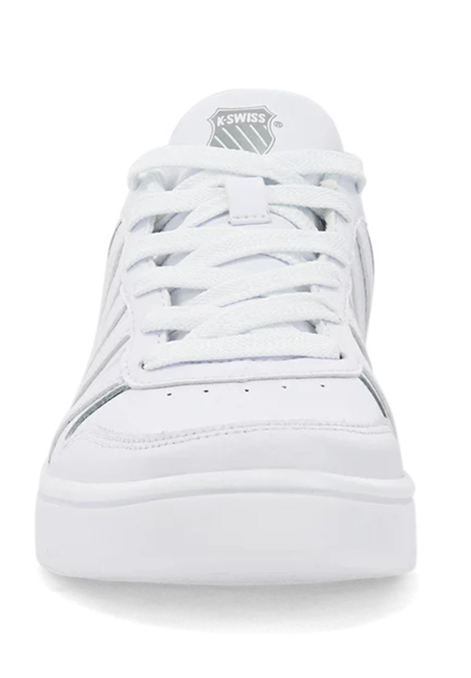 Zapatillas K-SWISS Court Palisades para hombre, estilo de piel blanca 2/5
