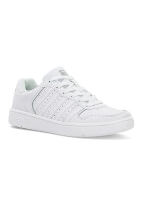 K-swiss court palisades herensneakers van kunstleder in wit