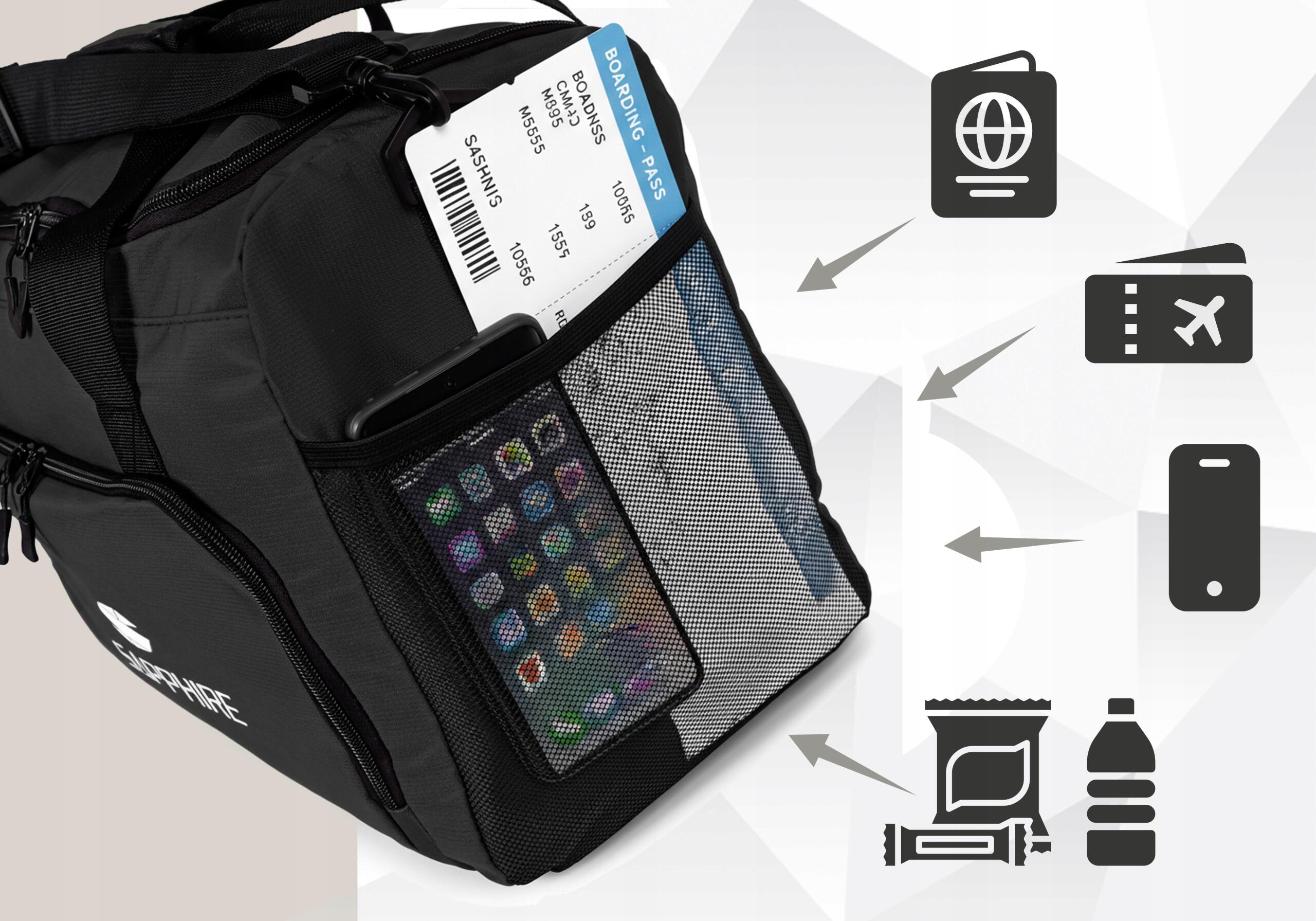 Torba sportowa podróżna Sapphire ST-170 24l 5/7