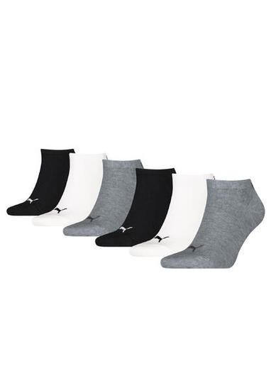 Socken Unisex 6er Pack Stretch-Sneaker Plain ECOM 6P
