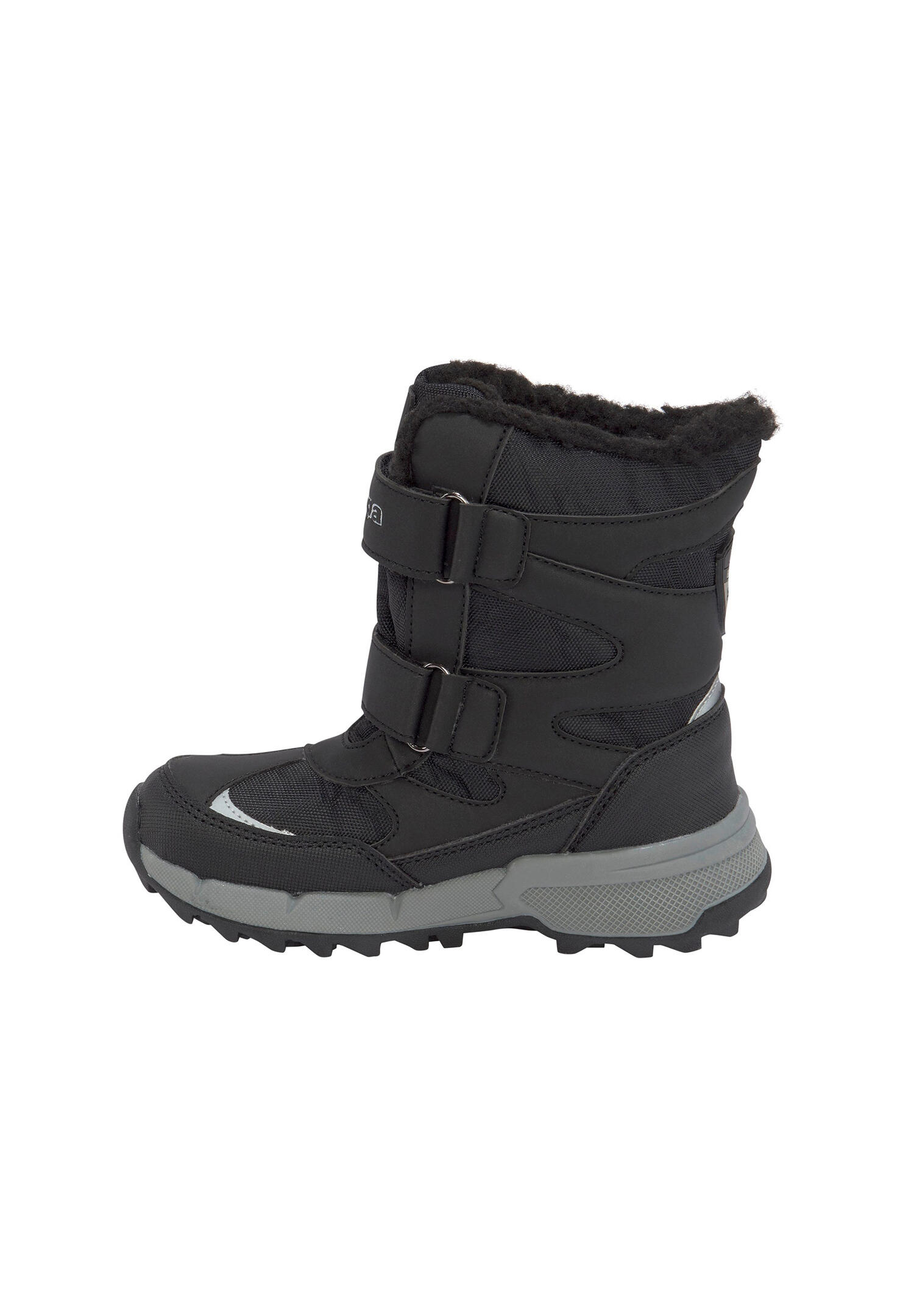 Kappa Unisex Kinder Stiefel Winterschuh gefüttert Jugendliche 260903T Schwarz 2/6