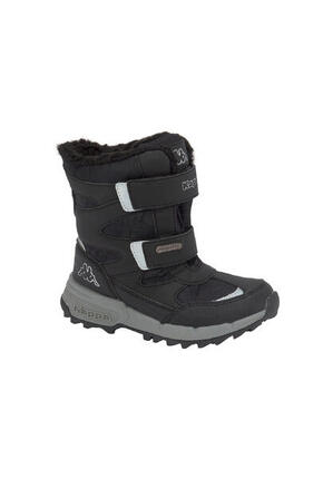 Kappa Unisex Kinder Stiefel Winterschuh gefüttert Jugendliche 260903T Schwarz