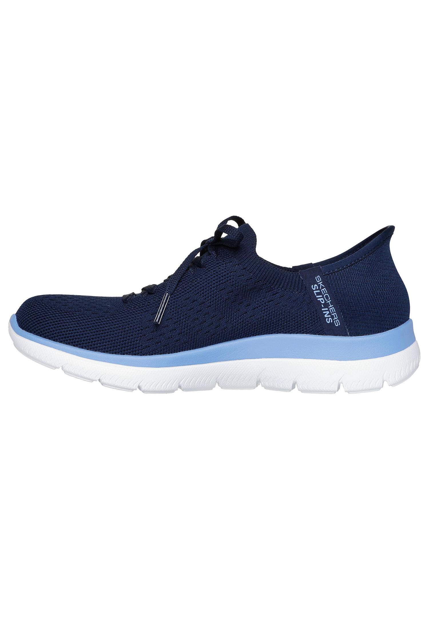 Scarpe Donna Skechers Slipins Summits New Daily blu 2/7