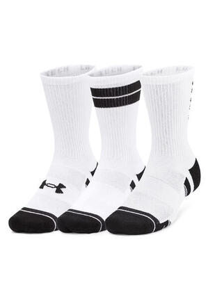 Chaussettes montantes performance TECH™ UNDER ARMOUR BLANC (3X)