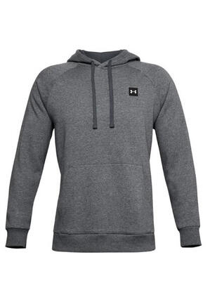 Sweat à capuche en molleton Under Armour Rival Gris Heather